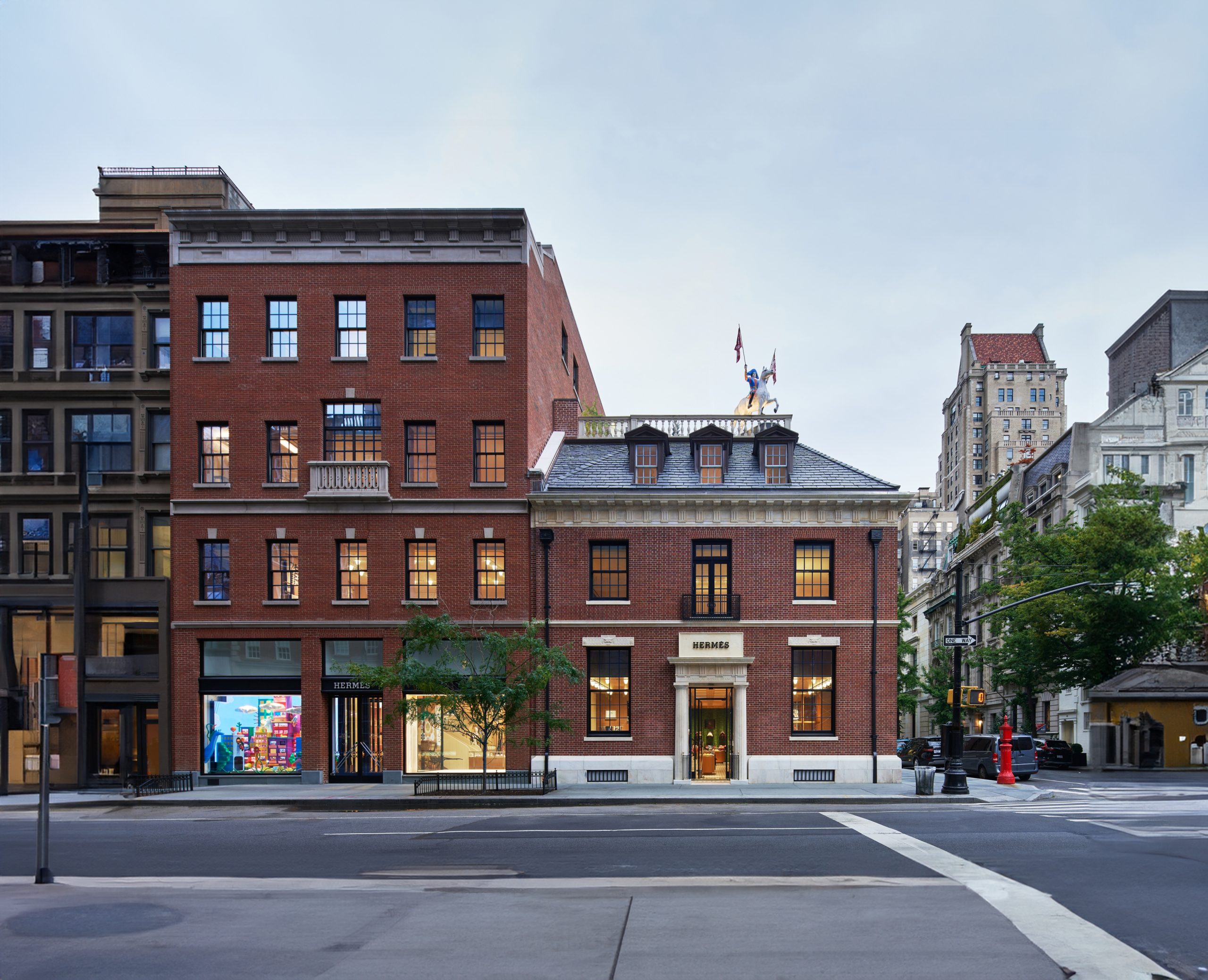 Магазинът на Hermès на Madison Avenue в Ню Йорк, архивна снимка