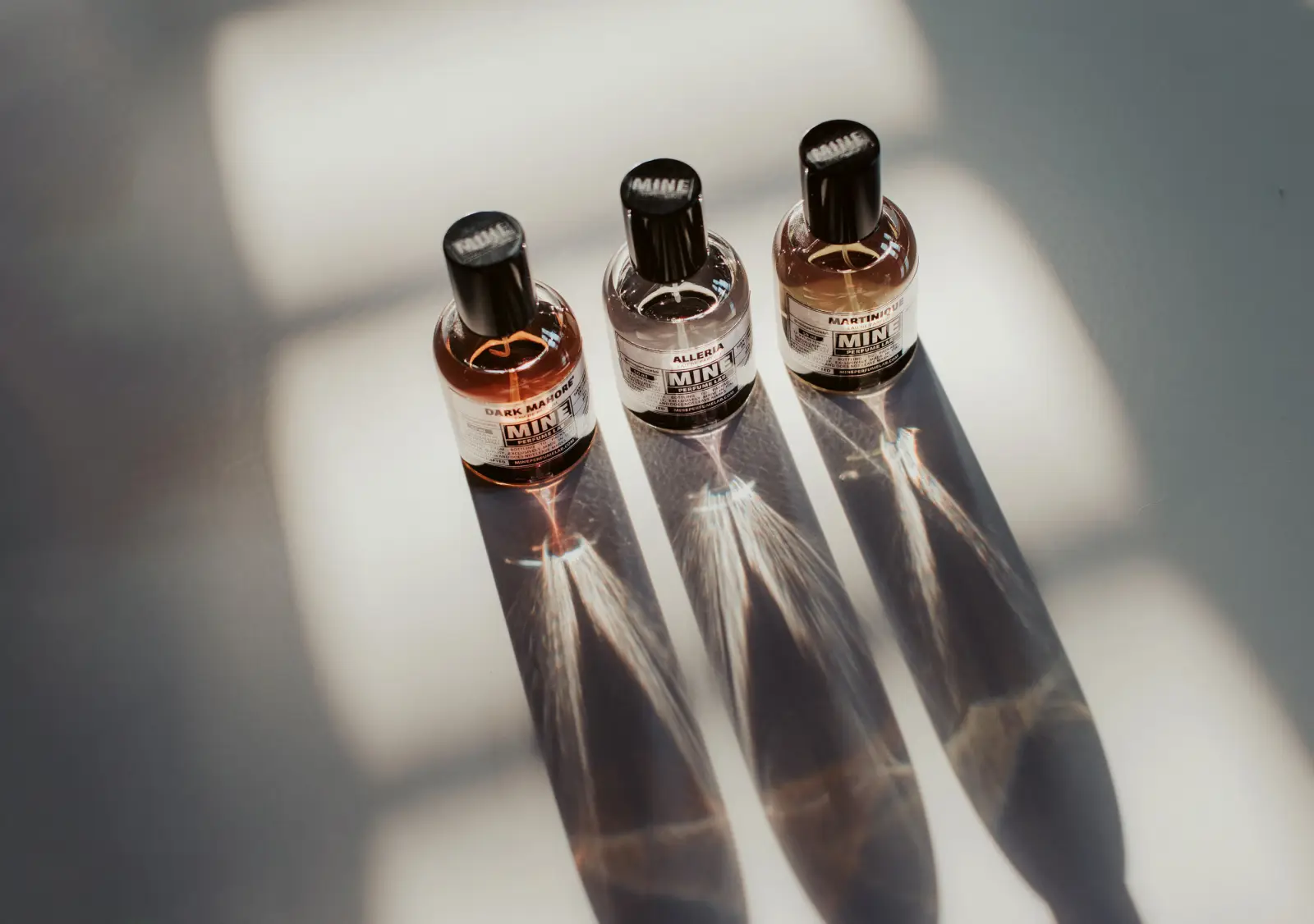 Парфюми MINE Perfume Lab от официалната кампания на MINOAR